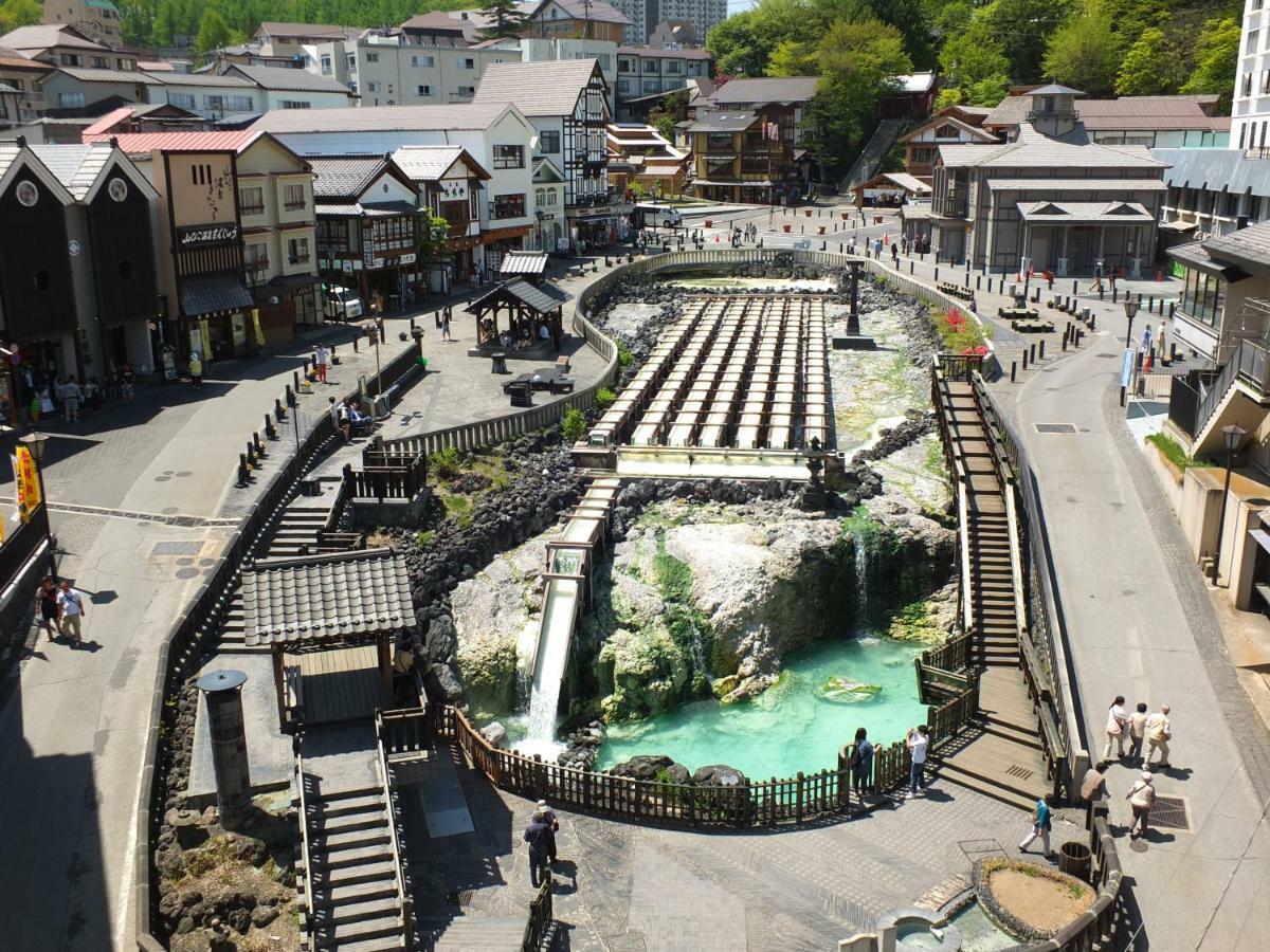 Kusatsu Onsen Hotel Village Exterior foto