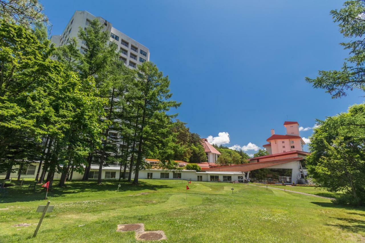 Kusatsu Onsen Hotel Village Exterior foto